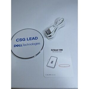 Qi Bevel 10w Wireless Charger CSG Lead DELL Technologies